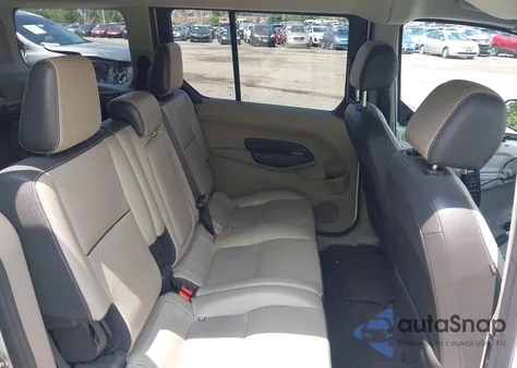 2015 Ford Transit Connect Titanium из США, поврежденный, VIN NM0GE9G73F1194854